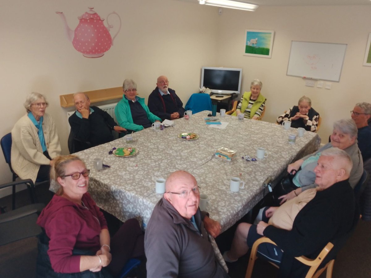 MS Argyll Snowdrop Centre (@msargyll) on Twitter photo Our Outreach Worker Claire’s Kintyre Parkinson's group loved a visit from Roxy, outreach worker from the Dochas Carers Centre
12 regulars, 3 missing and 1 new person ❤️
Thankyou Roxy for joining us.
<a href="/ParkinsonsUK/">Parkinson's UK</a> in Scotland #VolunteerWeek #volunteer #sharingiscaring Our Outreach Worker Claire’s Kintyre Parkinson's group loved a visit from Roxy, outreach worker from the Dochas Carers Centre
12 regulars, 3 missing and 1 new person ❤️
Thankyou Roxy for joining us.
<a href="/ParkinsonsUK/">Parkinson's UK</a> in Scotland #VolunteerWeek #volunteer #sharingiscaring