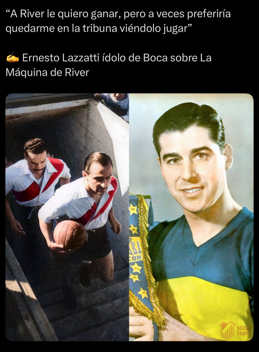Mariano Save (@savemariano) on Twitter photo <a href="/sudanalytics_/">Sudanalytics</a> Que lejos estamos de esto, cuando había respeto y los jugadores eran unos caballeros (que encima jugaban por la camiseta) ahora todo el ambiente del futbol es inadaptado <a href="/sudanalytics_/">Sudanalytics</a> Que lejos estamos de esto, cuando había respeto y los jugadores eran unos caballeros (que encima jugaban por la camiseta) ahora todo el ambiente del futbol es inadaptado