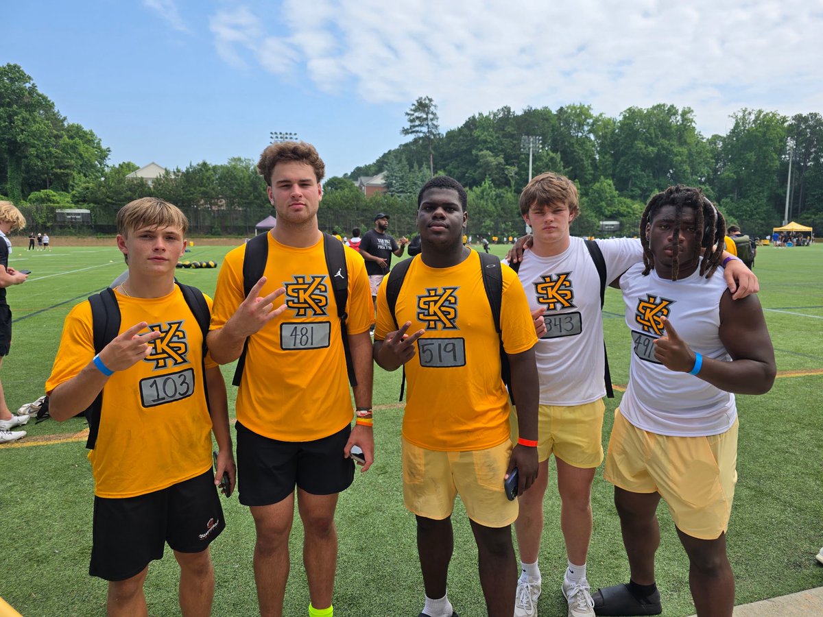 <a href="/CCCMaraudersFB/">CCC Marauders Football</a> Putting in that work together in the Peach State.