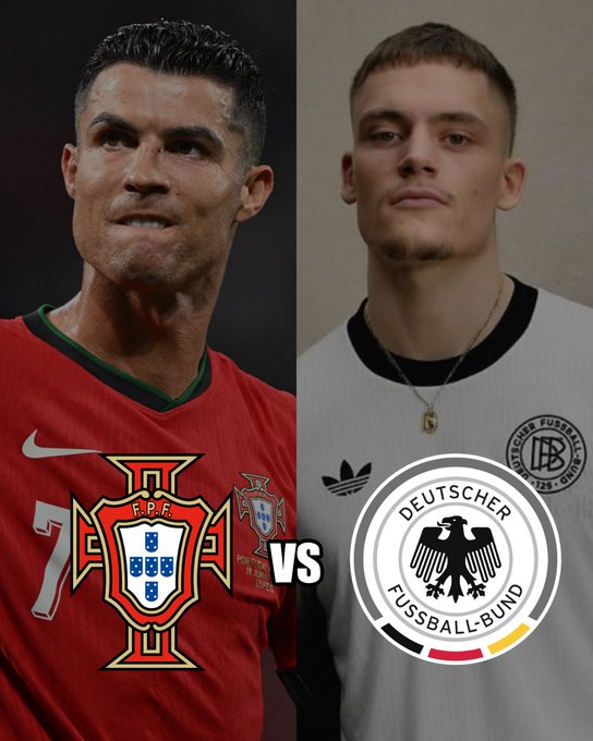 JonathanBeMark's tweet photo. 🧨🔥 Le sommet a commencé !
🇵🇹 Portugal contre 🇩🇪 Allemagne
Ronaldo écrira-t-il à nouveau la gloire ? Ou les machines montreront-elles les crocs ?
🎥 Regardez le match en direct
[🔗 https://t.co/exuK5w95cA]
✍️ Quelles sont vos attentes quant au résultat ?
#PortugalVsAllemagne https://t.co/EeVTkulso8