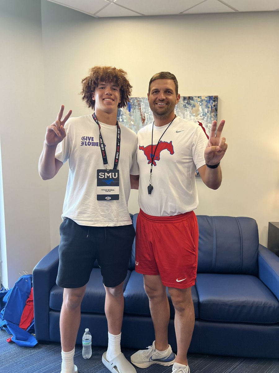 Tytan McNeal (@tytanmcneal24) on Twitter photo AG2G! After a great visit I am blessed and humbled to receive a football offer from SMU . Excited to build relationships with the coaching staff. <a href="/CoachCaseyWoods/">Casey Woods</a> <a href="/TFordFSP/">Tracy Ford</a> AG2G! After a great visit I am blessed and humbled to receive a football offer from SMU . Excited to build relationships with the coaching staff. <a href="/CoachCaseyWoods/">Casey Woods</a> <a href="/TFordFSP/">Tracy Ford</a>
