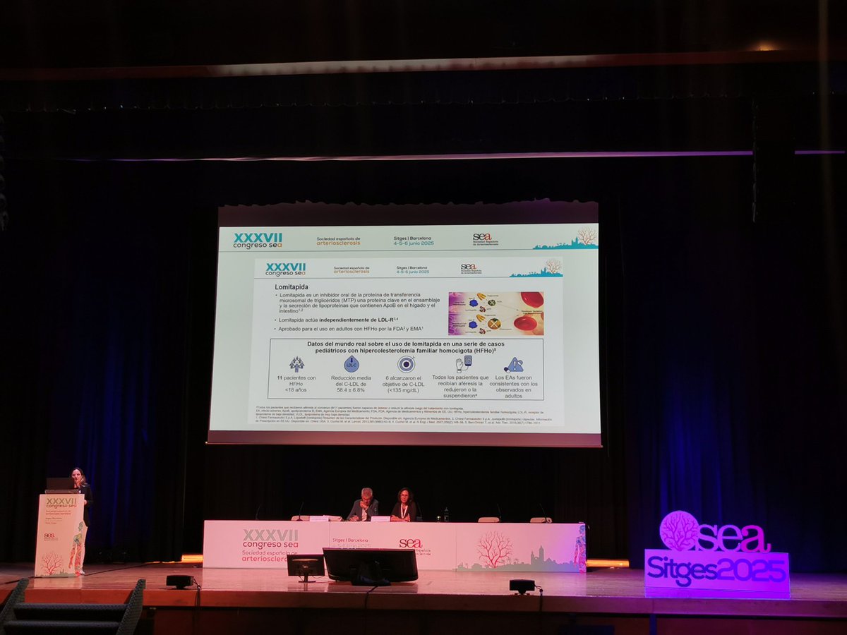 sea_es's tweet photo. @iibbcsic @IRSantPau @vallhebron @DCOBN ID 37 - #Lomitapida en pacientes con #HFHo en edad #pediátrica – análisis de la seguridad y eficacia a largo plazo (104 semanas) del estudio #aph19
@lluismasana i @DaianaIbarretxe, Alberto Zambon, Claus Peter Schmett, Christina Taylan, Joenna Driemeyer, Hofit Cohen, et al. https://t.co/8WEwyz1diK