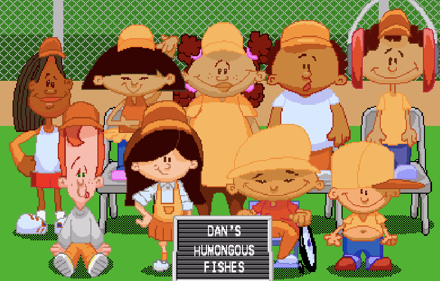 BelowTheBenthic's tweet photo. Name a better lineup #backyardBaseball https://t.co/9tNCLvNGwK
