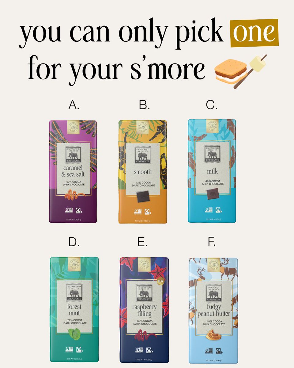 Endangered Species Chocolate tweet media