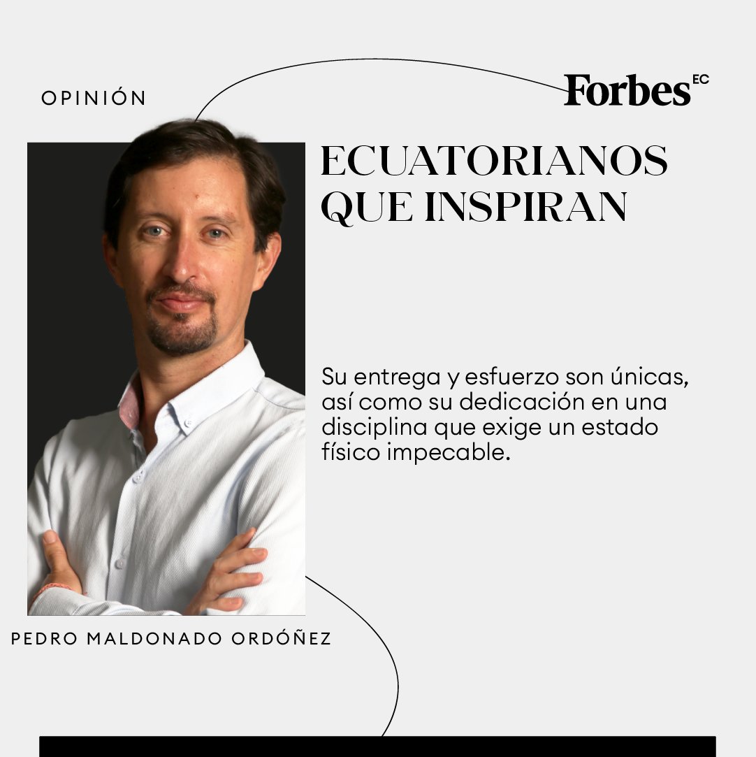 #Opinión | <a href="/pedromal/">Pedro Maldonado 🇪🇨</a> dice que el esfuerzo y la entrega de nuestros deportistas llenan de orgullo a todo Ecuador. Agradece el cómo nuestros atletas demuestran que los sueños se alcanzan con coraje y pasión. Lee más aquí: acortar.link/6AhT4G

#OrgulloEcuatoriano #Deporte