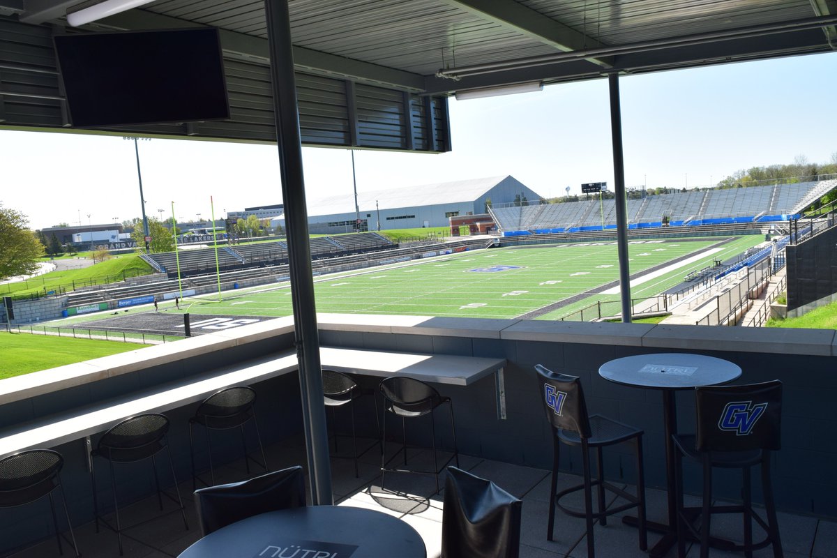 GVSU Athletics Fund (@gvsuathfund) on Twitter photo Introducing the group viewing deck for <a href="/gvsufootball/">GVSU Football</a>:
✅ Catered meal
✅ Private space for 30 guests
✅ Premium north end zone view
Book now: gvsulakers.com/deck ⚓🆙 Introducing the group viewing deck for <a href="/gvsufootball/">GVSU Football</a>:
✅ Catered meal
✅ Private space for 30 guests
✅ Premium north end zone view
Book now: gvsulakers.com/deck ⚓🆙