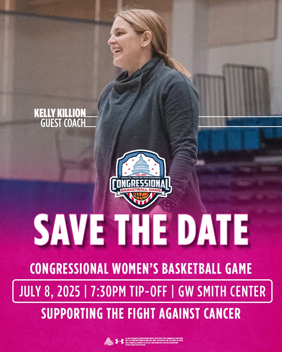 AU Women’s Basketball (@au_wbasketball) on Twitter photo The Congressional Women’s Basketball Game isn’t just about hoops—it’s about hope 🩷
Coach K will be a guest coach at the game that's partnering with <a href="/KayYowFund/">Kay Yow Cancer Fund</a> to raise awareness and funds in the fight against cancer.
Buy tickets at the link in our bio! 🔗 The Congressional Women’s Basketball Game isn’t just about hoops—it’s about hope 🩷
Coach K will be a guest coach at the game that's partnering with <a href="/KayYowFund/">Kay Yow Cancer Fund</a> to raise awareness and funds in the fight against cancer.
Buy tickets at the link in our bio! 🔗