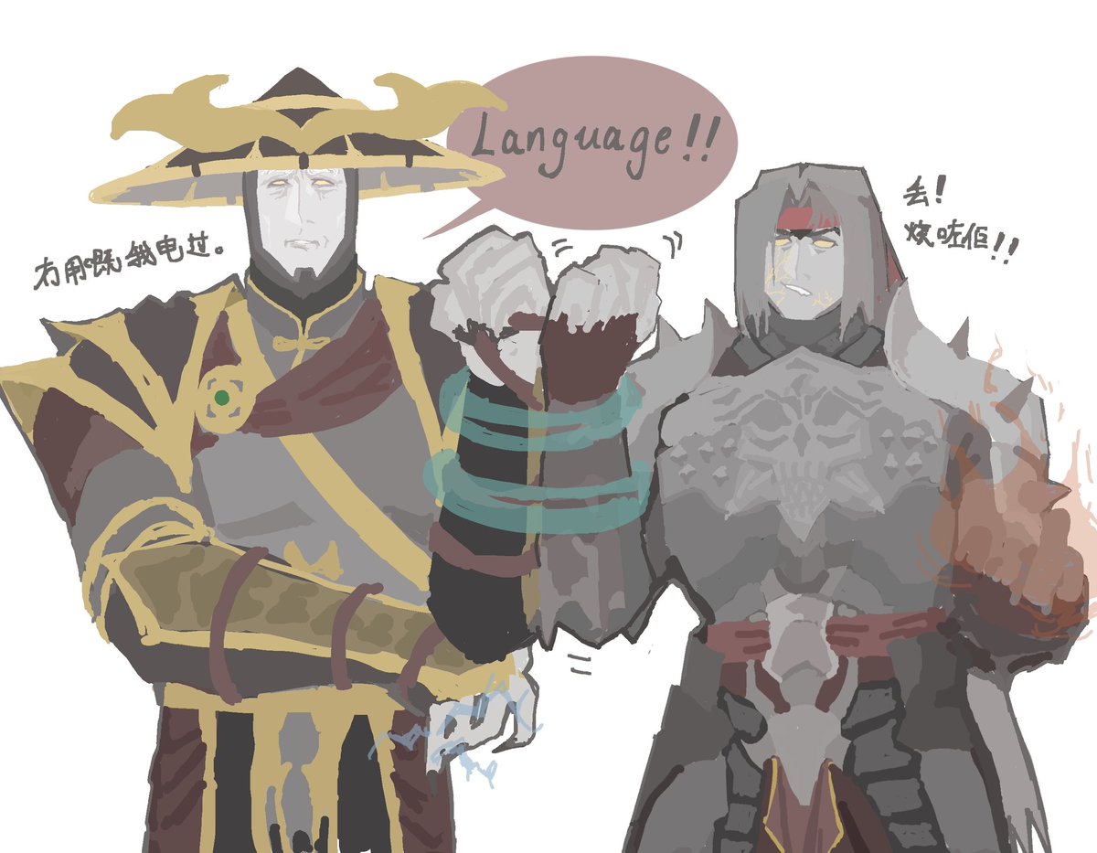 mie_pancake's tweet image. #MortalKombat #mkx
#liukang #Raiden #liurai 
-刘雷-
不OO就解不开的诅咒
