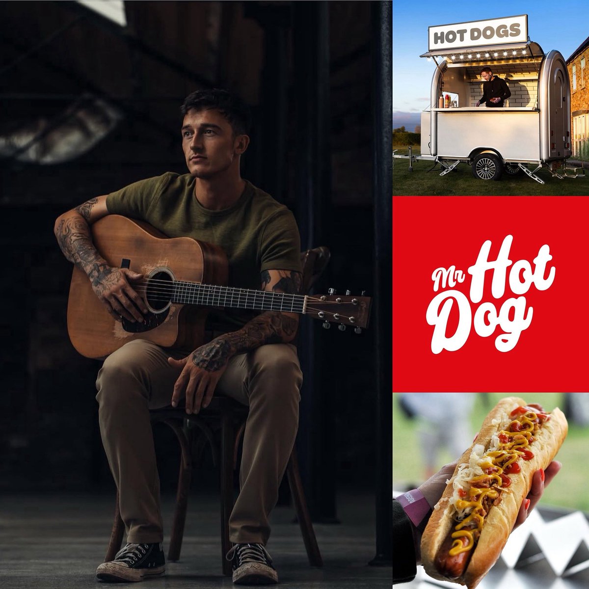 It's all new this weekend 📣📣📣

We welcome the fantastic Jack Ray Walton 🎵 to the Brewery Tap  and have Mister Hot Dog serving their delicious menu 🌭

Join us for a relaxing afternoon with great sounds &amp; top scran ❤️