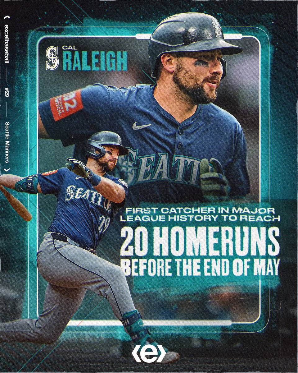 excel baseball (@excel_baseball) on Twitter photo The season of Cal Raleigh π #exceling The season of Cal Raleigh π #exceling