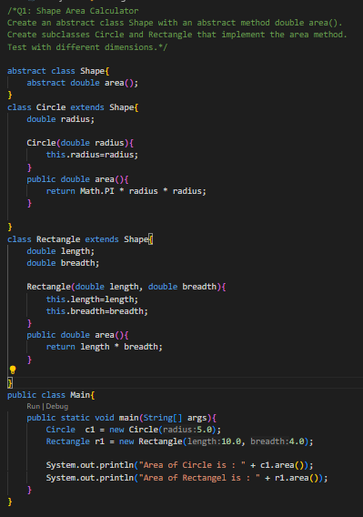 4021_Ashish's tweet photo. #Day3 of #100DaysOfCode 
Topic Cover :
1)Abstract Classes &amp; Methods.
2)Interface.
3)Multiple Inheritance.
4)Default Methods.
5)Inheritance in Interfaces.
#TechTwitter #LetsCodeTogether #Java https://t.co/oLPoxHj4g6