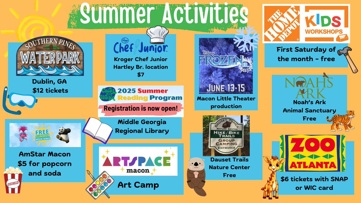 Hello Raider Parents,
Are you looking for fun, cost-effective activities for your Raiders? Here's a few options: