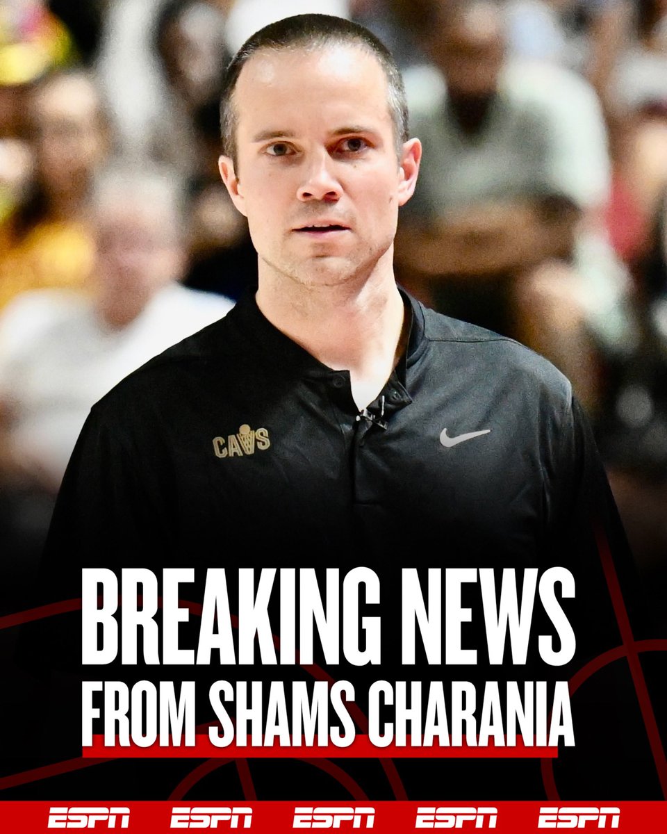 Just In: The Phoenix Suns are hiring Cleveland Cavaliers assistant Jordan Ott as the franchise's new head coach, sources tell ESPN. Ott has been an NBA assistant since 2012 and has a strong background of offensive and defensive creativity, player development and communication.