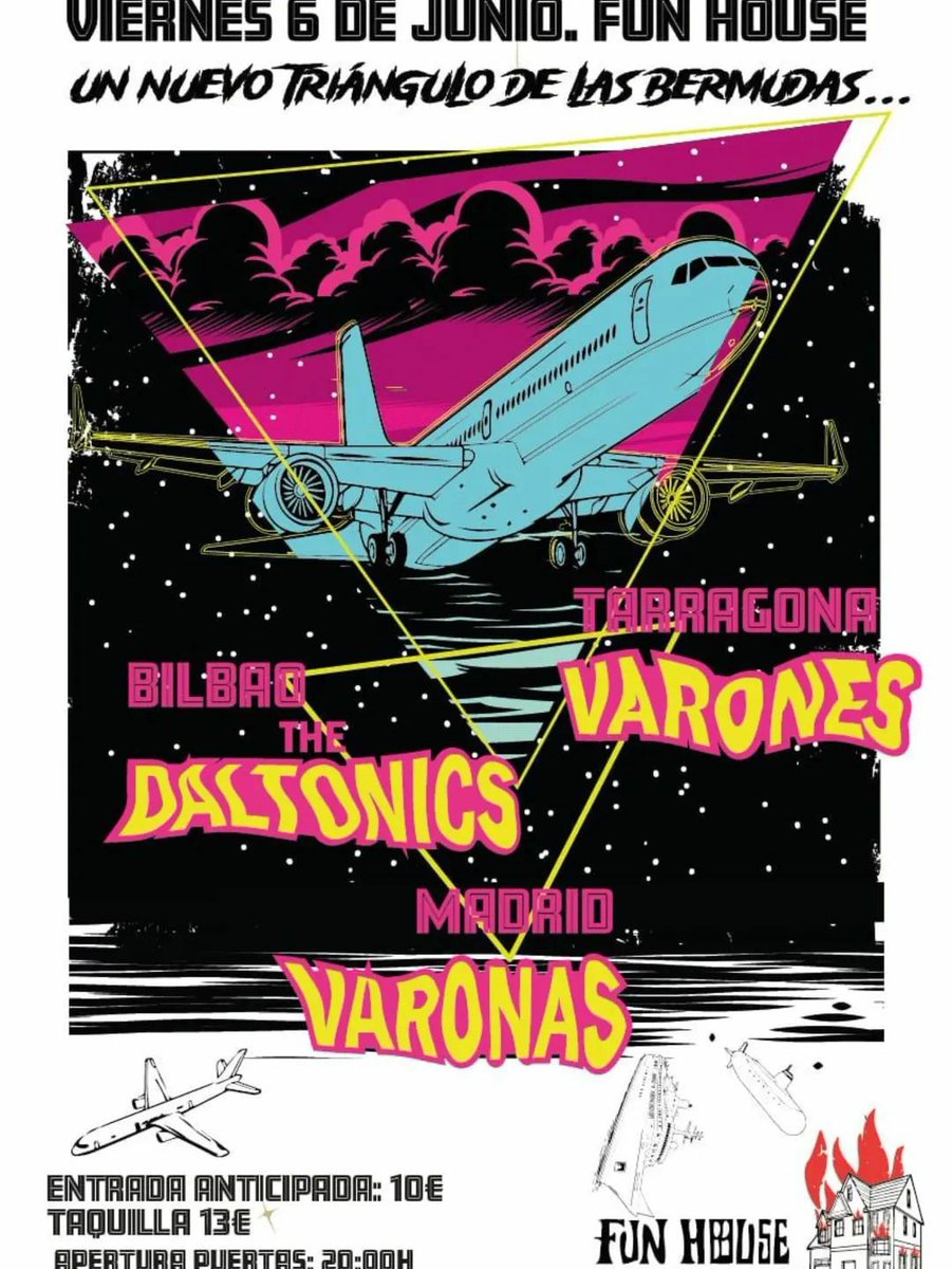 Lucinda Records (@lucindarecords) on Twitter photo VARONAS en #concierto 6 junio <a href="/FunHouseMadrid/">Fun House Music Bar</a> #punkrock #varonaspower #Madrid #LucindaRecords #Spain VARONAS en #concierto 6 junio <a href="/FunHouseMadrid/">Fun House Music Bar</a> #punkrock #varonaspower #Madrid #LucindaRecords #Spain