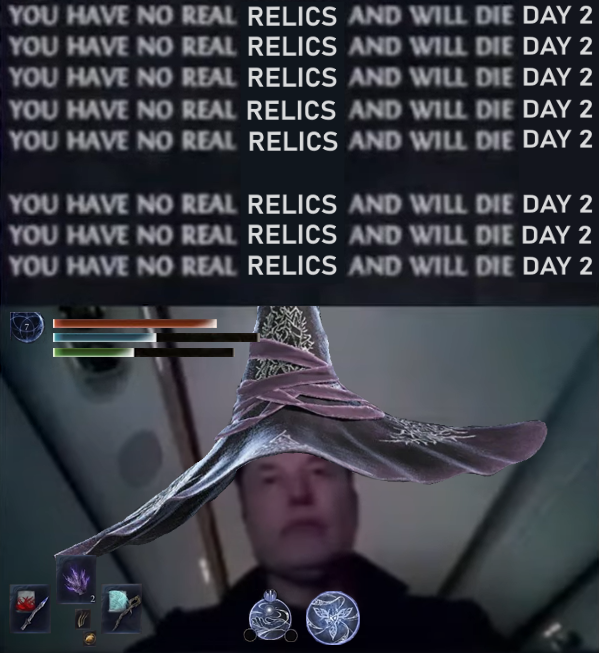 "i have my whole life ahead of me!" no you don't, the BELL BEARING HUNTER is coming 😂 | #ELDENRING