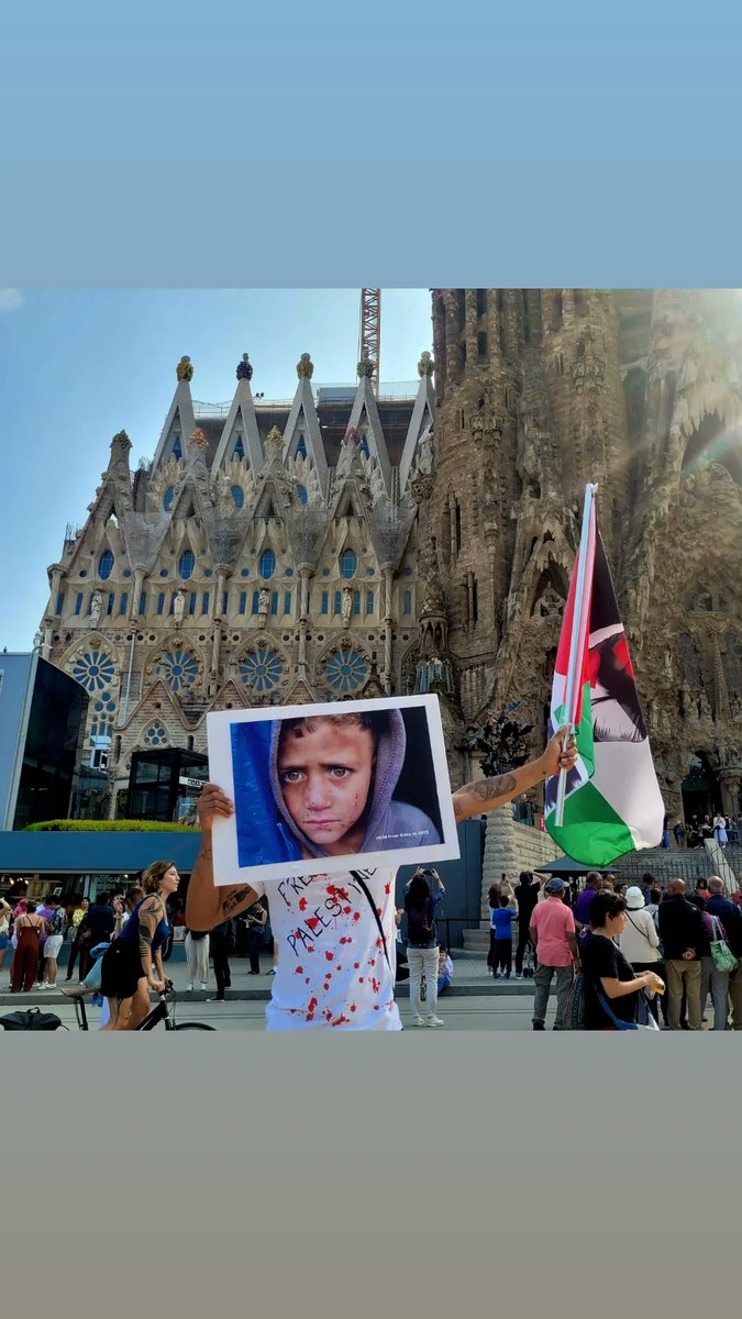 No pararem de cridar #FreePalestine . Cada dia, a cada casa, a cada plaça!