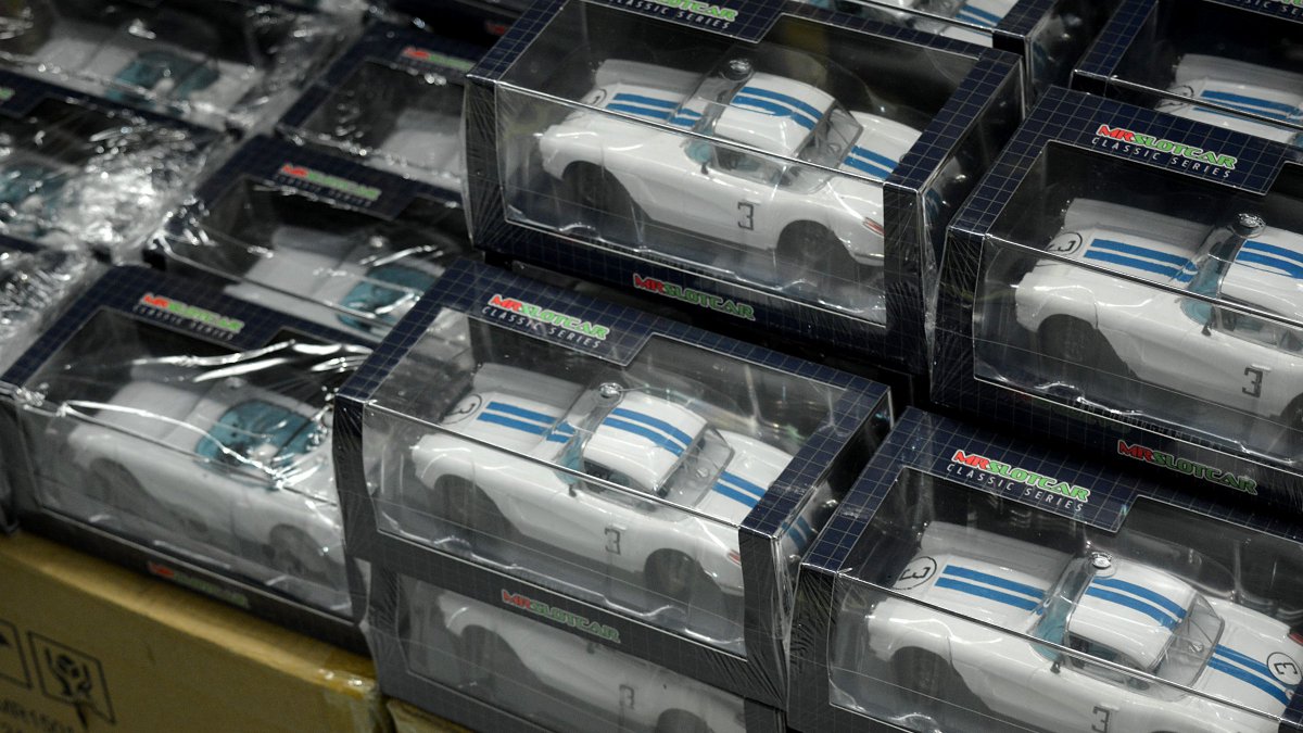 The MR Slotcar Chevrolet Corvette C1 has arrived today!
MR1502 Chevrolet Corvette C1 No.3 Le Mans 1960 Winner and MR1501 White Kit. Available to order at pendleslotracing.co.uk #slotcars #scalextric