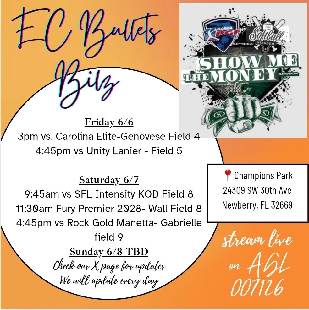 Jordyn Ray 2027 (@jordynraypost) on Twitter photo Summer 🥎 season is here. Can’t wait to be on the field with my girls! Come check us out this weekend in Newberry! <a href="/EC05Bilz/">EC Bullets Schnute/Bilz 16u</a> <a href="/CoachA54839250/">Coach A</a> <a href="/levlupfastpitch/">LevelUp Fastpitch Academy</a> Summer 🥎 season is here. Can’t wait to be on the field with my girls! Come check us out this weekend in Newberry! <a href="/EC05Bilz/">EC Bullets Schnute/Bilz 16u</a> <a href="/CoachA54839250/">Coach A</a> <a href="/levlupfastpitch/">LevelUp Fastpitch Academy</a>