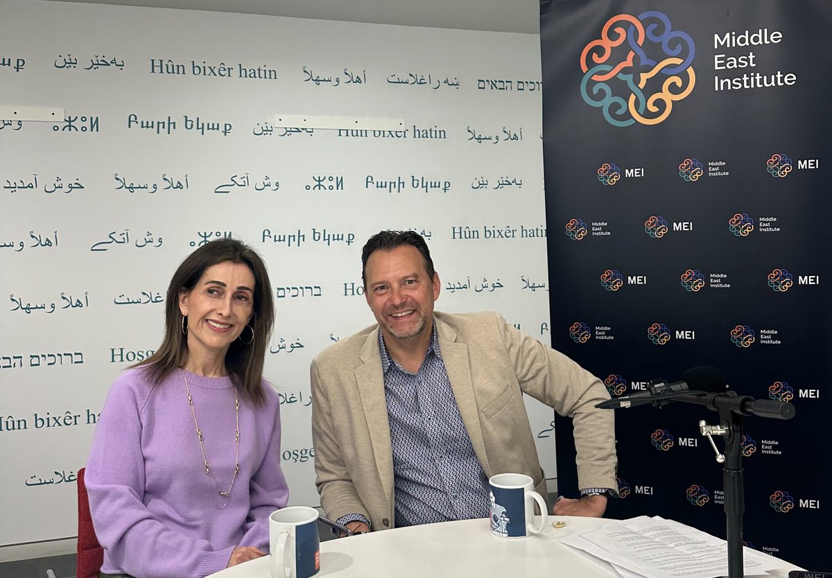Brian Katulis (@katulis) on Twitter photo Jordan’s role in a region in crisis - thanks to <a href="/AmbKawar/">Dina Kawar</a> <a href="/JorEmbUS/">Jordan Embassy in Washington D.C.</a> for appearing on “Taking the Edge Off the Middle East”
Tune in & follow the podcast on @apple podcasts or <a href="/Spotify/">Spotify</a> <a href="/MiddleEastInst/">Middle East Institute</a>
podcasts.apple.com/us/podcast/tak… Jordan’s role in a region in crisis - thanks to <a href="/AmbKawar/">Dina Kawar</a> <a href="/JorEmbUS/">Jordan Embassy in Washington D.C.</a> for appearing on “Taking the Edge Off the Middle East”
Tune in & follow the podcast on @apple podcasts or <a href="/Spotify/">Spotify</a> <a href="/MiddleEastInst/">Middle East Institute</a>
podcasts.apple.com/us/podcast/tak…