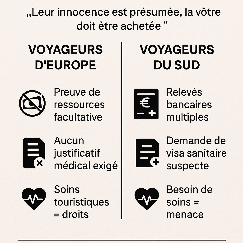 📕 Le Cartel des Visas – Tindouf Gate
Un livre pour dire ce que personne ne veut affronter.
Un récit pour rendre visibles ceux qu’on efface.
👉 Sortie très bientôt.
Reçois un extrait ici : [forms.gle/ALxXkBwoEHSfC1…]

#VisaGate #Maroc #Bourita #JusticePourTous