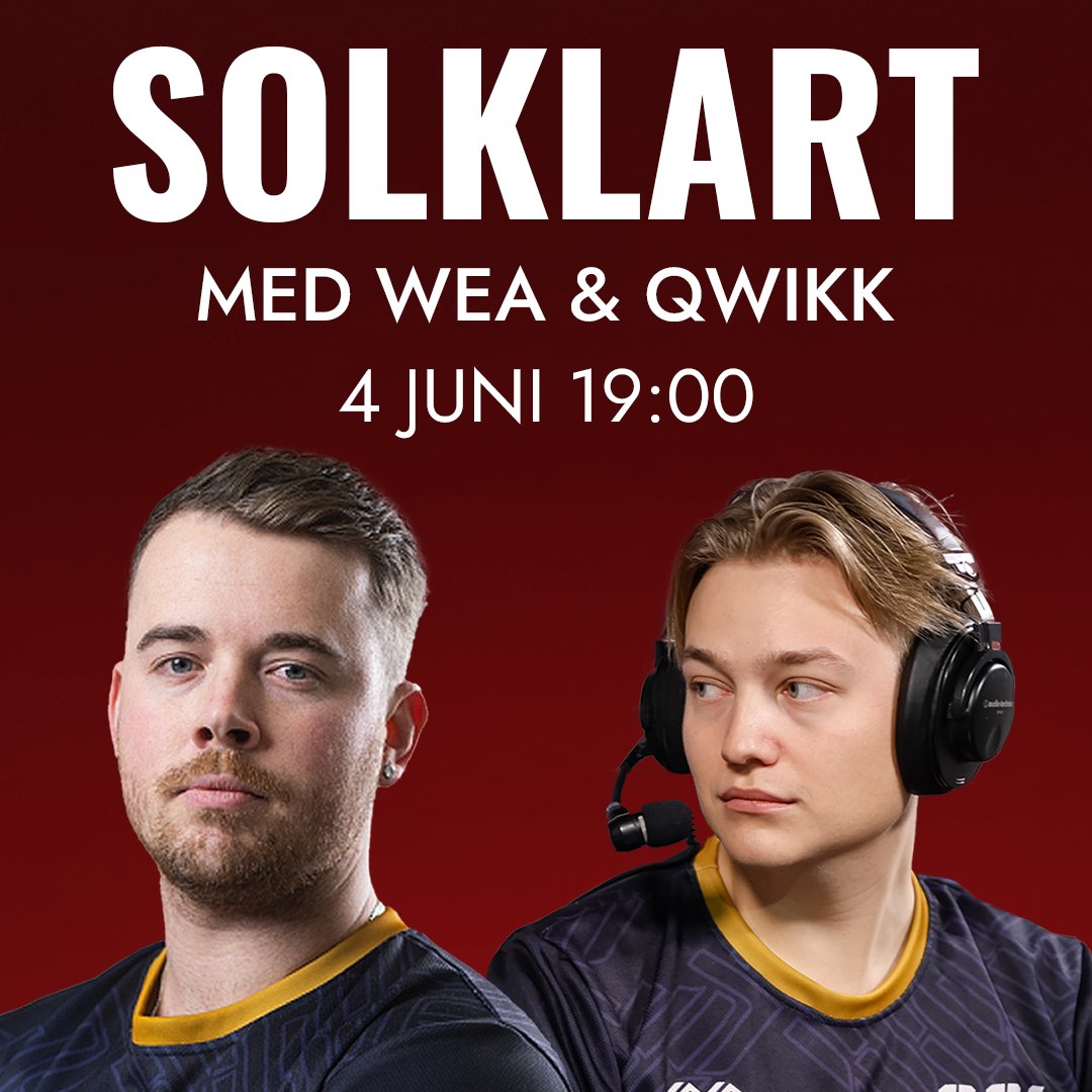 EPerssons's tweet photo. https://t.co/houDbkoHB8
We're going live with the first episode of SOLKLART!
@Onlineligan #SOLV2 https://t.co/USPSWGmHTm