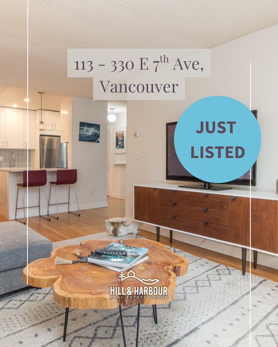 sellingYVR's tweet photo. ✨JUST LISTED✨

🏡 Mount Pleasant

113 330 E 7TH AVE, VANCOUVER

🛌 1 Bedrooms
🛁 1 Bathrooms
🚗 1 Parking
📐 671 Sf

📲(778)227-6401
📧Cheryl@HillandHarbourGroup.com
👩‍💻https://t.co/g2mWzfyBiD

#Listed https://t.co/1xfqw0pxnz