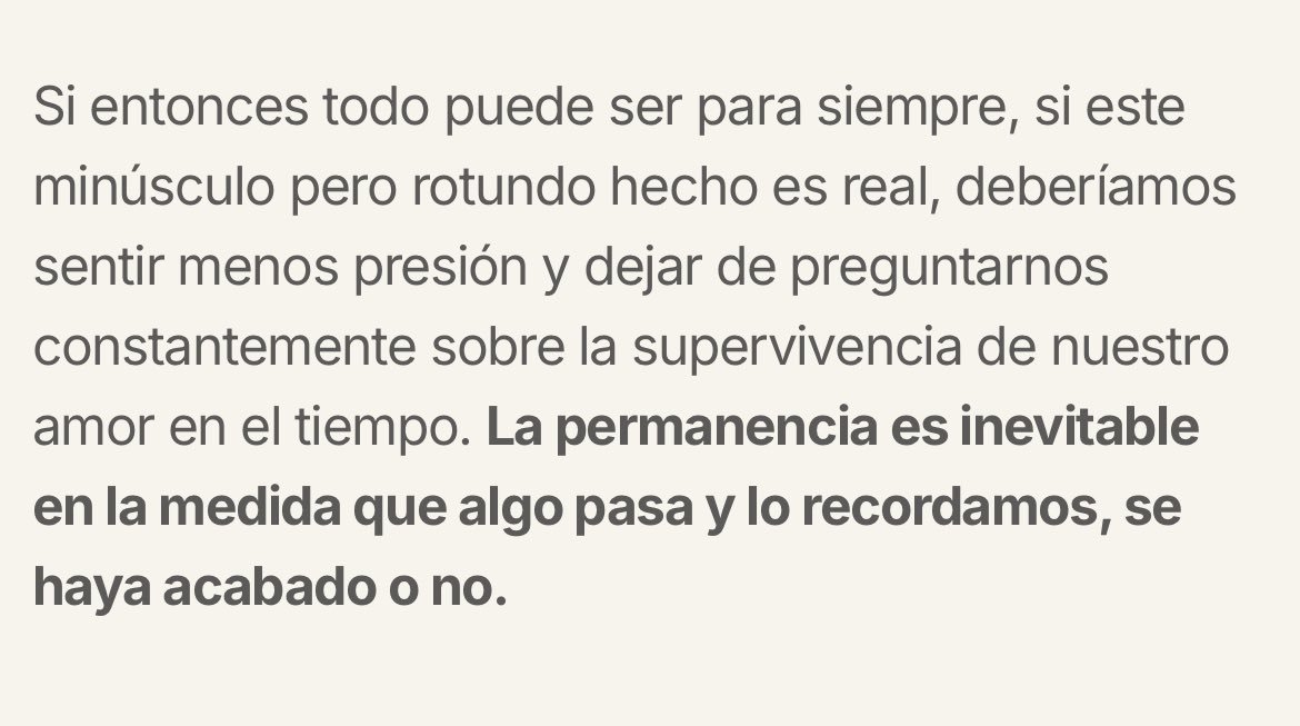 «La permanencia es inevitable»