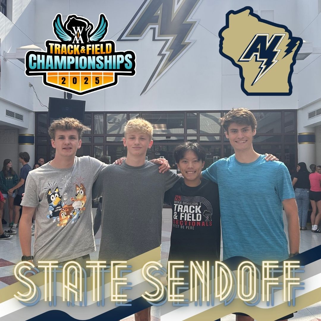 ⚡🎾State Sendoff x3!⚡💨 

It was a special day at North, and not just because it is the last full day of classes! The North community gathered together today to "send off" some of our incredible student-athletes as the head out to represent us at State!

#GoNorth