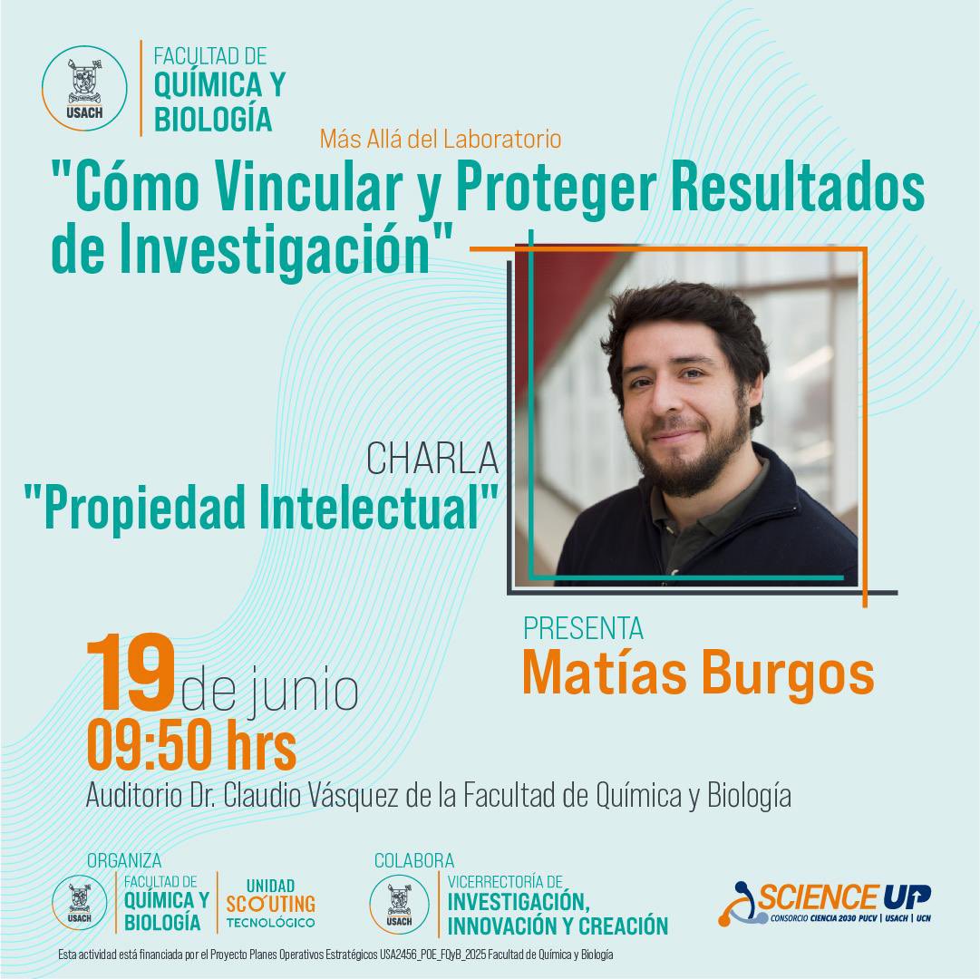 fqybusach's tweet image. Podrás obtener herramientas para potenciar la protección de resultados de investigación y fomentar la colaboración entre la academia y el sector productivo

📌Para estudiantes, investigadores/as y ayudantes de investigación de la Facultad

Inscríbete aquí: tinyurl.com/muaw6297