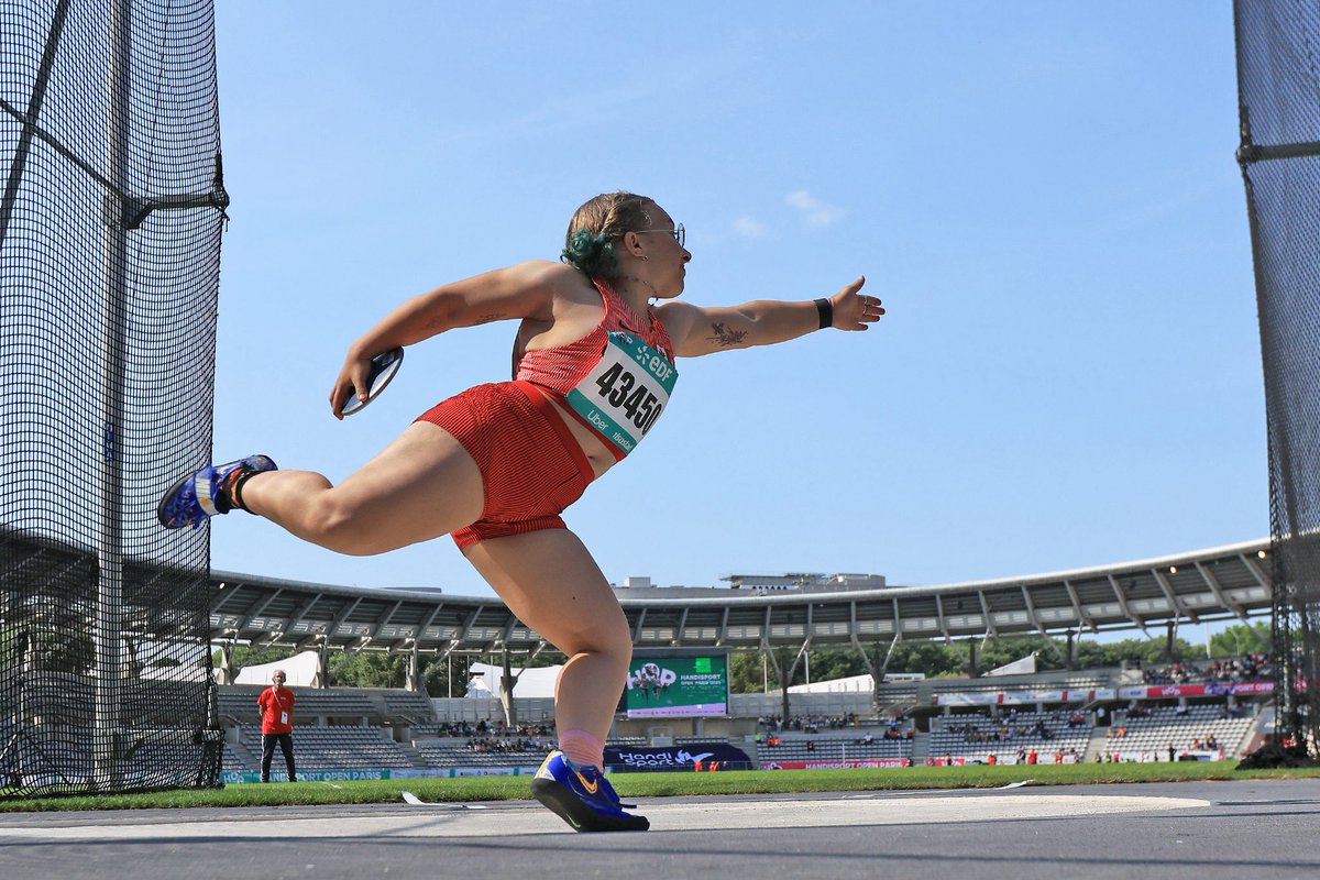Athletics Canada (@athleticscanada) on Twitter photo Charlotte Bolton Claims 2nd in Paris with Season Best! 🇨🇦🥏
Bolton won 2nd place in the F41 discus at WPA Paris GP with a Season’s Best 28.97m throw — her 4th best ever and top European meet performance!
📸: Florent Pervillé <a href="/FFHandisport/">FFHandisport</a> Charlotte Bolton Claims 2nd in Paris with Season Best! 🇨🇦🥏
Bolton won 2nd place in the F41 discus at WPA Paris GP with a Season’s Best 28.97m throw — her 4th best ever and top European meet performance!
📸: Florent Pervillé <a href="/FFHandisport/">FFHandisport</a>