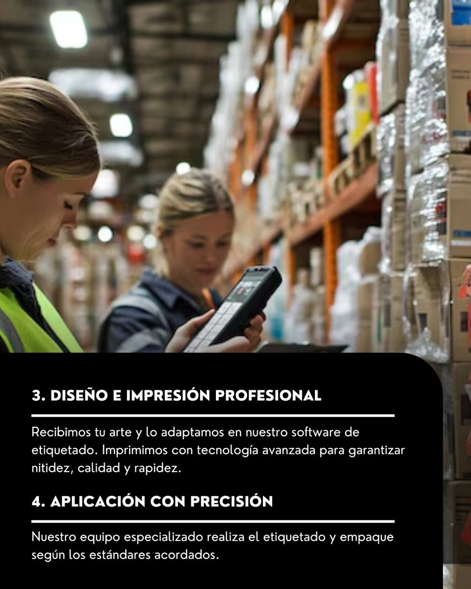 Fenix_ZF's tweet image. ✨Cada detalle cuenta cuando se trata de logística.
Conoce paso a paso cómo funciona nuestro servicio de etiquetado, diseñado para garantizar orden, cumplimiento y presentación impecable. #FénixZonaFranca #LogísticaConValor #EtiquetadoYEmpaque #ServiciosLogísticos #ZonaFranca