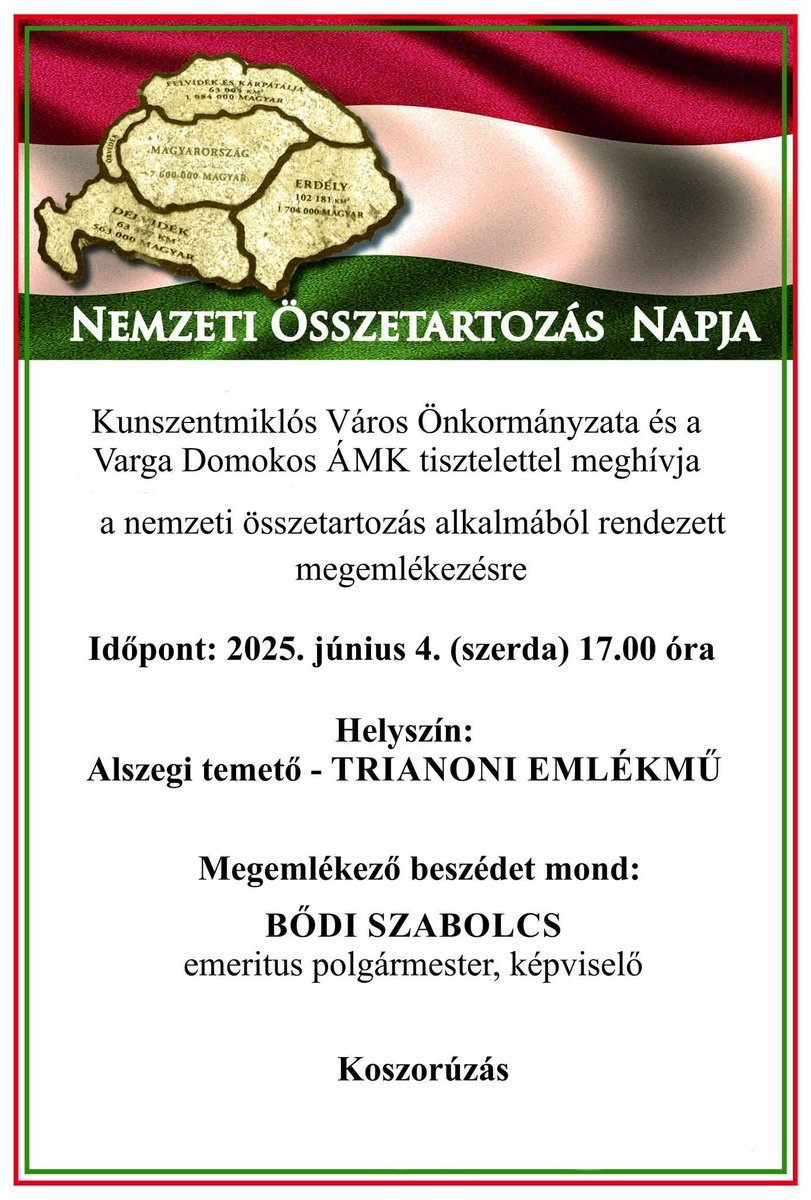 DrFangSimon's tweet photo. Nemzeti Összetartozás Napja 2025. Megemlékeztünk az Alszegi Temetőnél a Nagy háborút lezáró méltatlan döntésről és arról hogy a megcsonkított nemzetünk milyen különleges erővel küzdött/küzd az újjáépülésért... 🇭🇺 https://t.co/UcvZBDuYOa