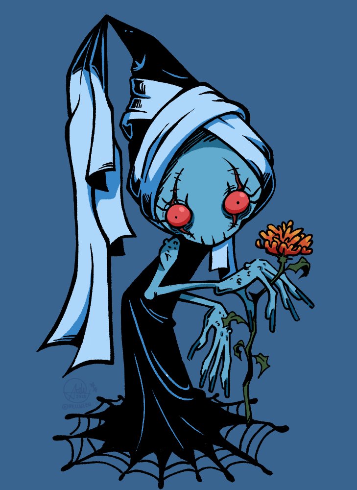 rellween's tweet image. LES PRESENTO A RELLWEEN 
💀🏵️🏵️🏵️ AHORA SI MI SELF INSERT/MI AVATAR 🏵️🏵️
Ahora soy hermoso

 (Caotika no es mi avatar, es un personaje nada que ver conmigo) #digitalart #digitalartist #drawing #drawings #toons  #illustration #illustrator #artist