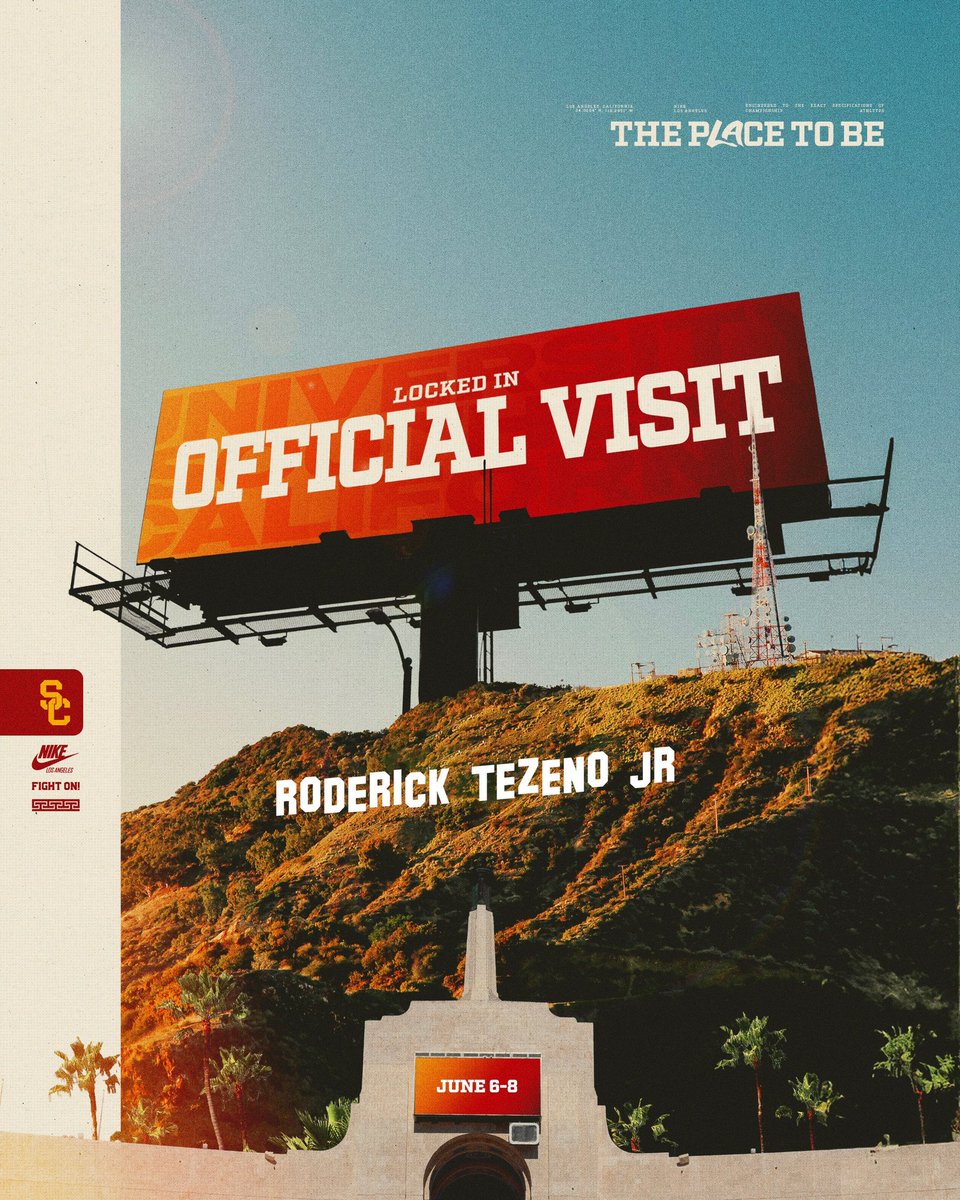 RoderickTezeno's tweet image. Back at the crib this weekend ✌️✌️
#FightOn @LincolnRiley @CoachSimmonsSC @CoachChadSavage @DreBrownUSC @4thQtMentality