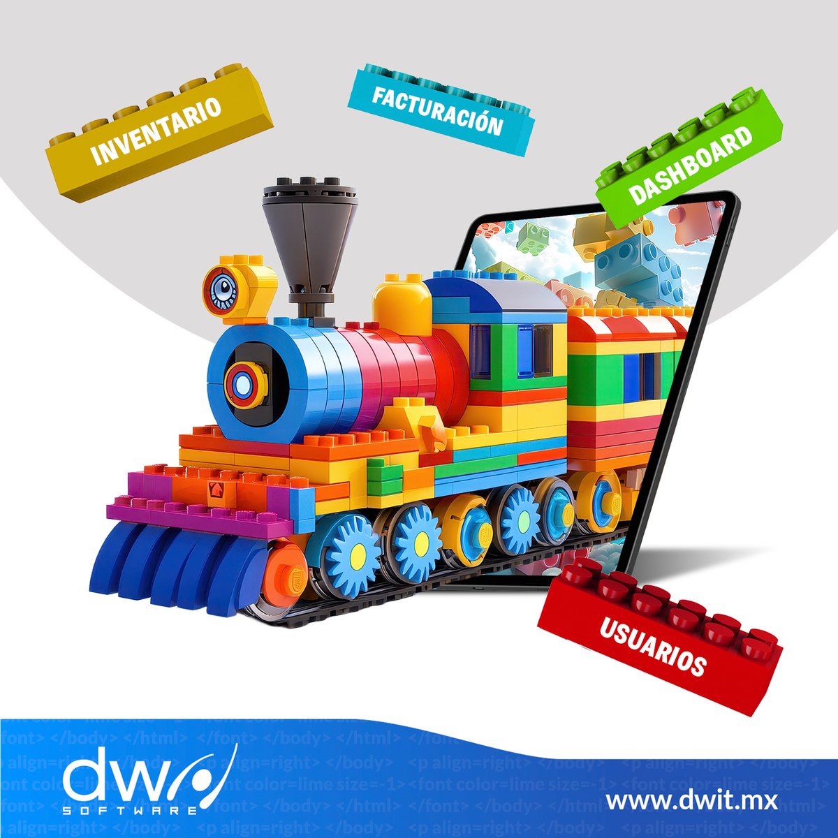 software_dw's tweet image. Diseñamos bloque por bloque, cada parte de tu sistema, con lógica y creatividad, hasta que encaje perfecto con tu operación. #SoftwareALaMedida #DWSoftware #LógicaCreativa #ConstruimosSoluciones #NoMásAppsGenéricas