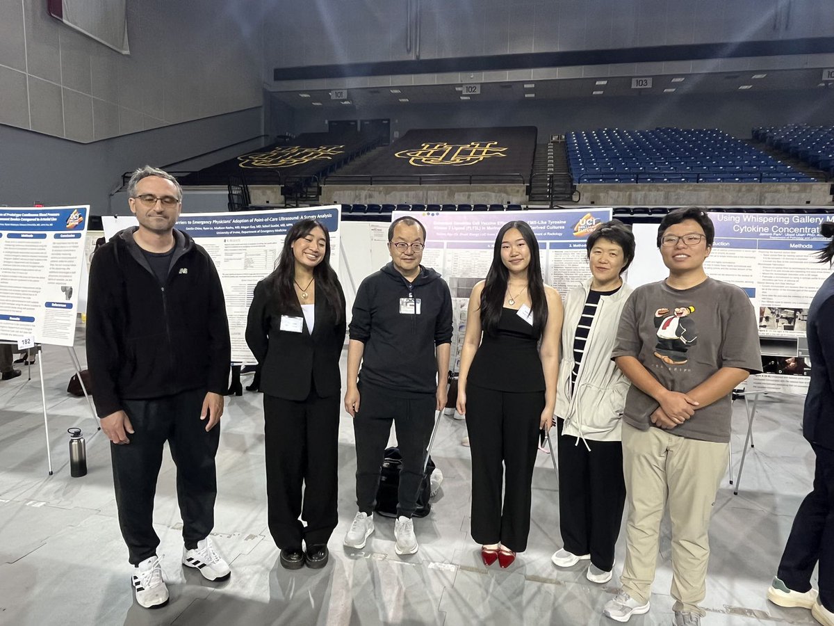 UCI Radiology (@uciradiology) on Twitter photo Last month, Dr. Zhuoli Zhang and his team joined the 2025 #UCI UROP Symposium. Students Sandra Ngo and Jadyn Lonto showcased their research on the In Vivo Functional Onco-Imaging (IVFOI) initiative!
<a href="/TIZhangLab/">Translational Imaging Lab</a> Last month, Dr. Zhuoli Zhang and his team joined the 2025 #UCI UROP Symposium. Students Sandra Ngo and Jadyn Lonto showcased their research on the In Vivo Functional Onco-Imaging (IVFOI) initiative!
<a href="/TIZhangLab/">Translational Imaging Lab</a>