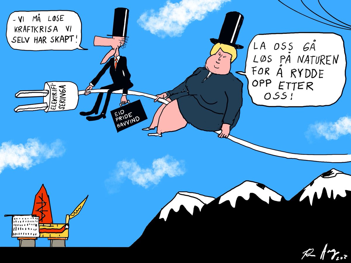 Først skape kraftkrise, så finne løsning på egen krise.