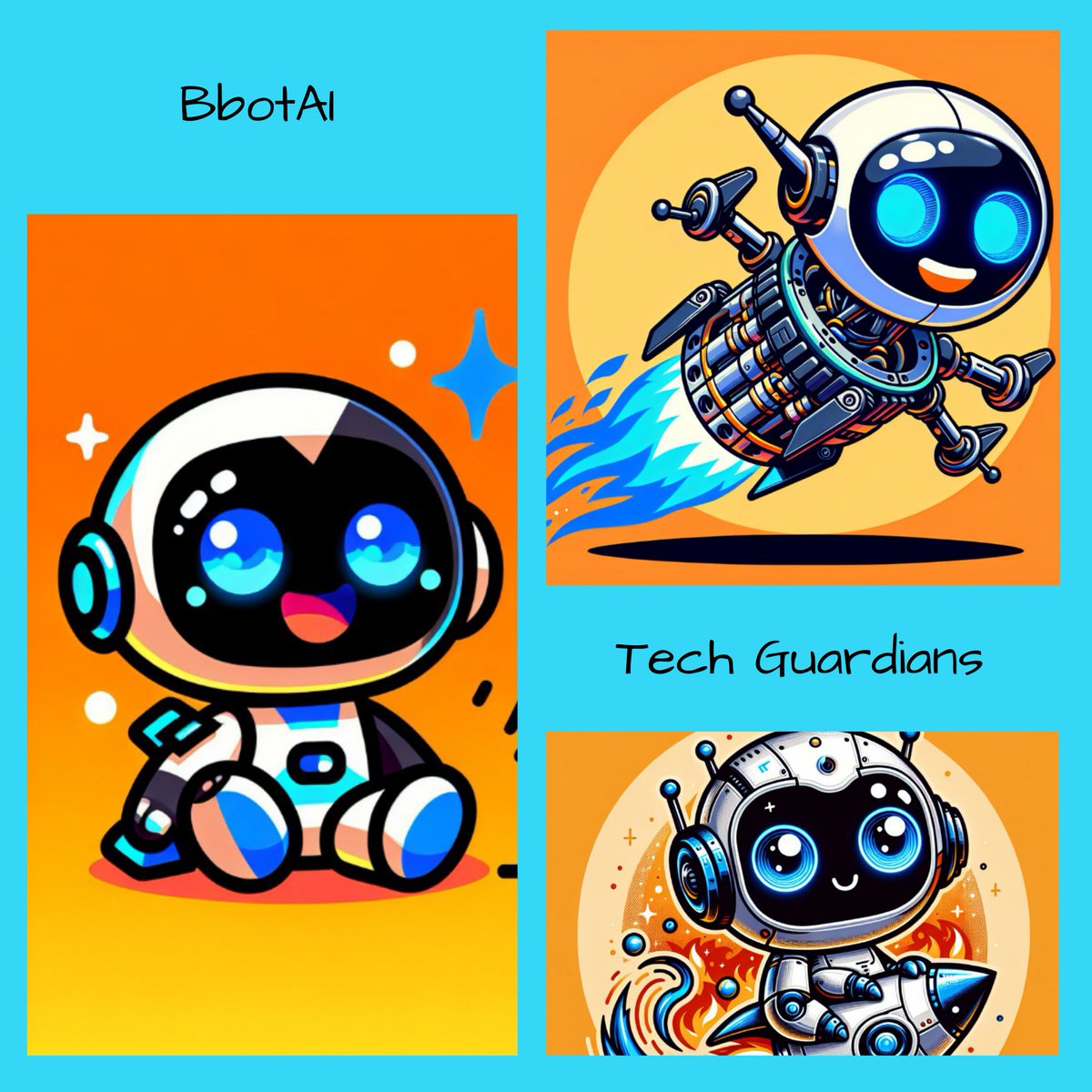 ⚔️ Not a hero. Not a weapon. Bbot~AI is a living, learning firewall — a decentralized protector powered by trillions of autonomous smart nodes. At its heart? The legendary Tech Guardians — an elite force coded for adaptation, resistance, and quantum restoration.