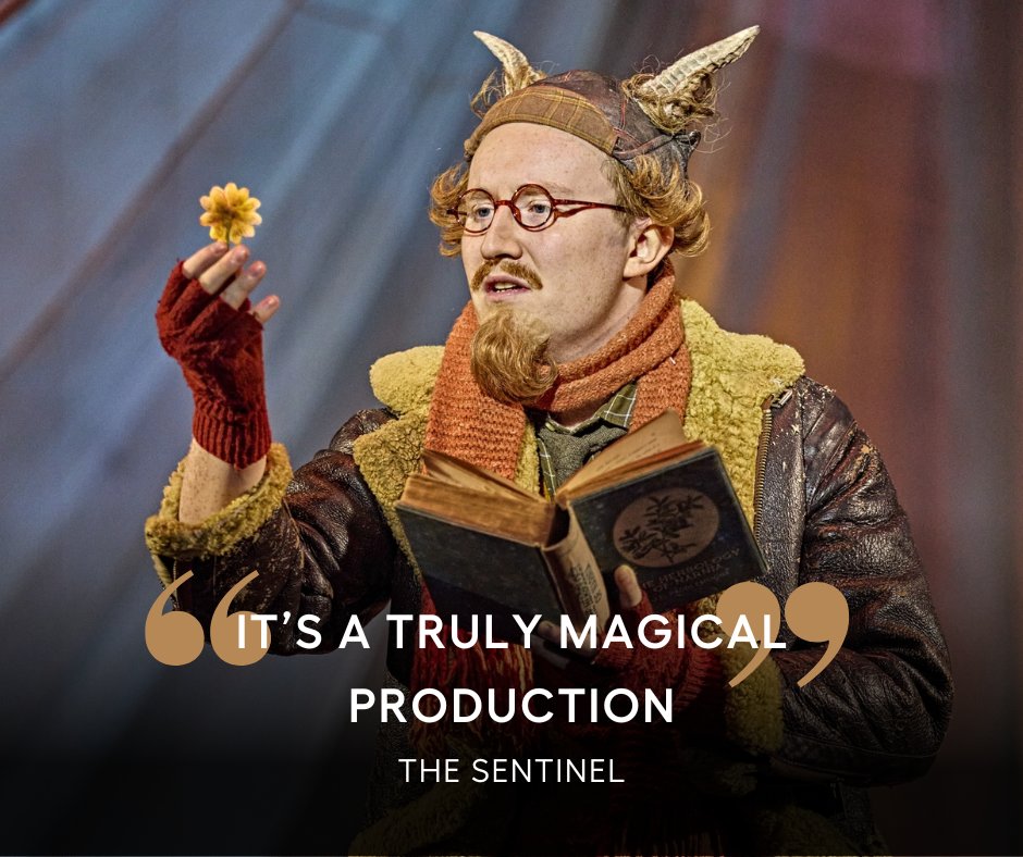 FOR NARNIA 🦁🚪✨ 

The reviews are in and its safe to say the press were enchanted by the magical world of The Lion, The Witch and The Wardrobe.

At the Regent Theatre until Saturday - book your tickets now! 
🎟️ atgtix.co/4bk85HY