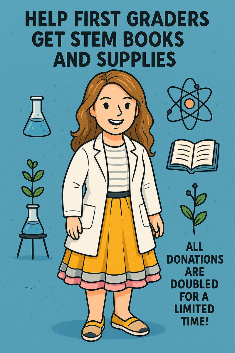 Mrs. L (@iteachfirsties1) on Twitter photo This first grade STEM project has a limited time match. All donations are DOUBLED! $156 to fund! All donations and reposts help! THANK YOU! donorschoose.org/project/build-…
<a href="/torybruno/">Tory Bruno</a> This first grade STEM project has a limited time match. All donations are DOUBLED! $156 to fund! All donations and reposts help! THANK YOU! donorschoose.org/project/build-…
<a href="/torybruno/">Tory Bruno</a>
