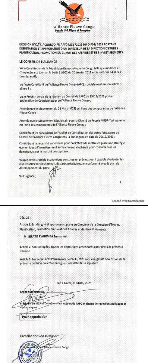 #RDF_M23_AFC🇷🇼 prétendus libérateurs sont dans des larges détournements et ont besoin d'une vraie libération pour sortir de cet esprit de détournement 🤔🤔🤔🤔

#Manu_Birato soit disant gouverneur 🫵🫵👇👇👇