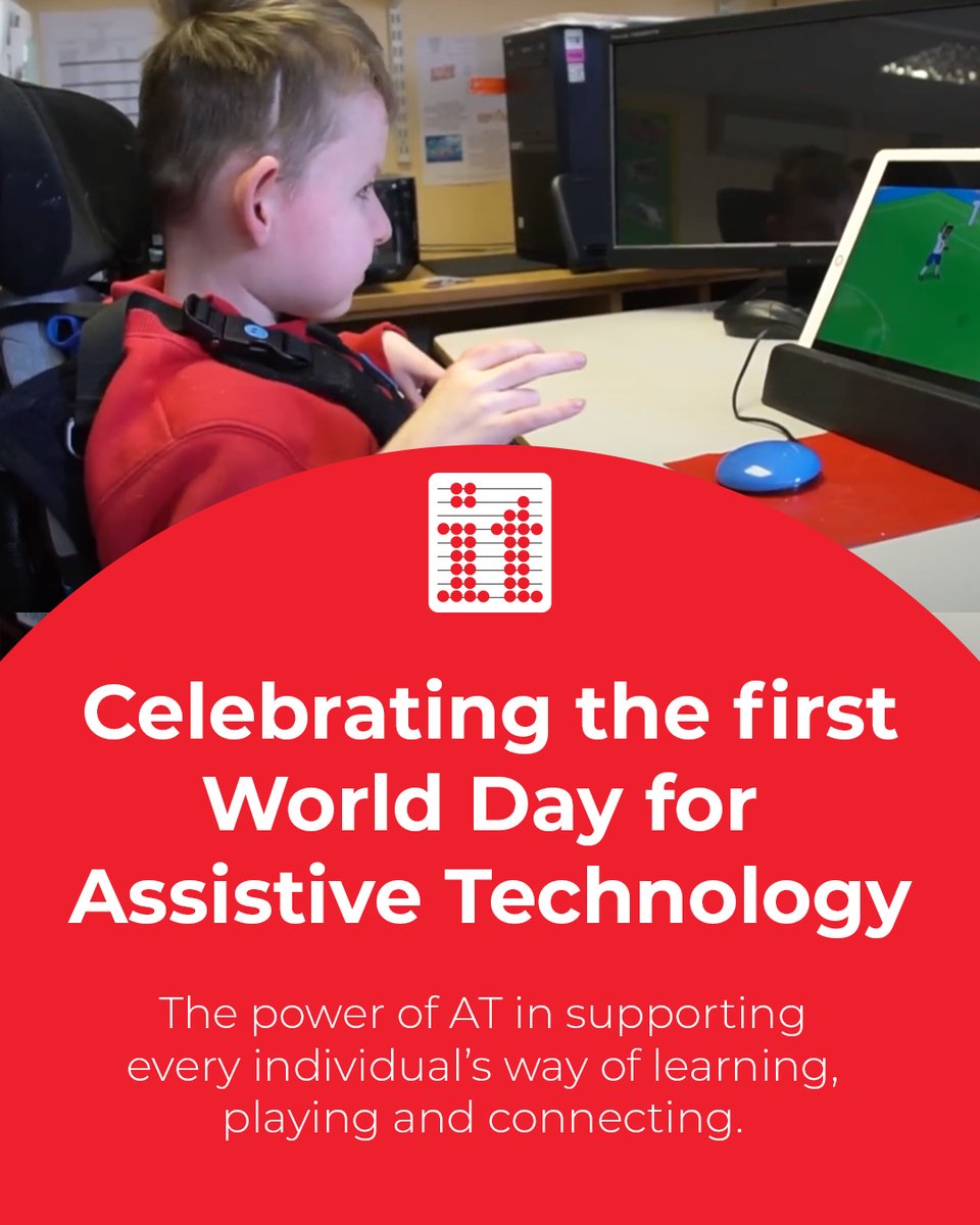 Inclusive Technology (@inclusivetechuk) on Twitter photo ๐ Itโs World Day for Assistive Technology!
Assistive tech isnโt just about devices โ itโs about giving people the chance to connect, to communicate, and to live life their way.
From a child saying โhelloโ for the first time with AAC to an adult using eye gaze to stay connected ๐ Itโs World Day for Assistive Technology!
Assistive tech isnโt just about devices โ itโs about giving people the chance to connect, to communicate, and to live life their way.
From a child saying โhelloโ for the first time with AAC to an adult using eye gaze to stay connected