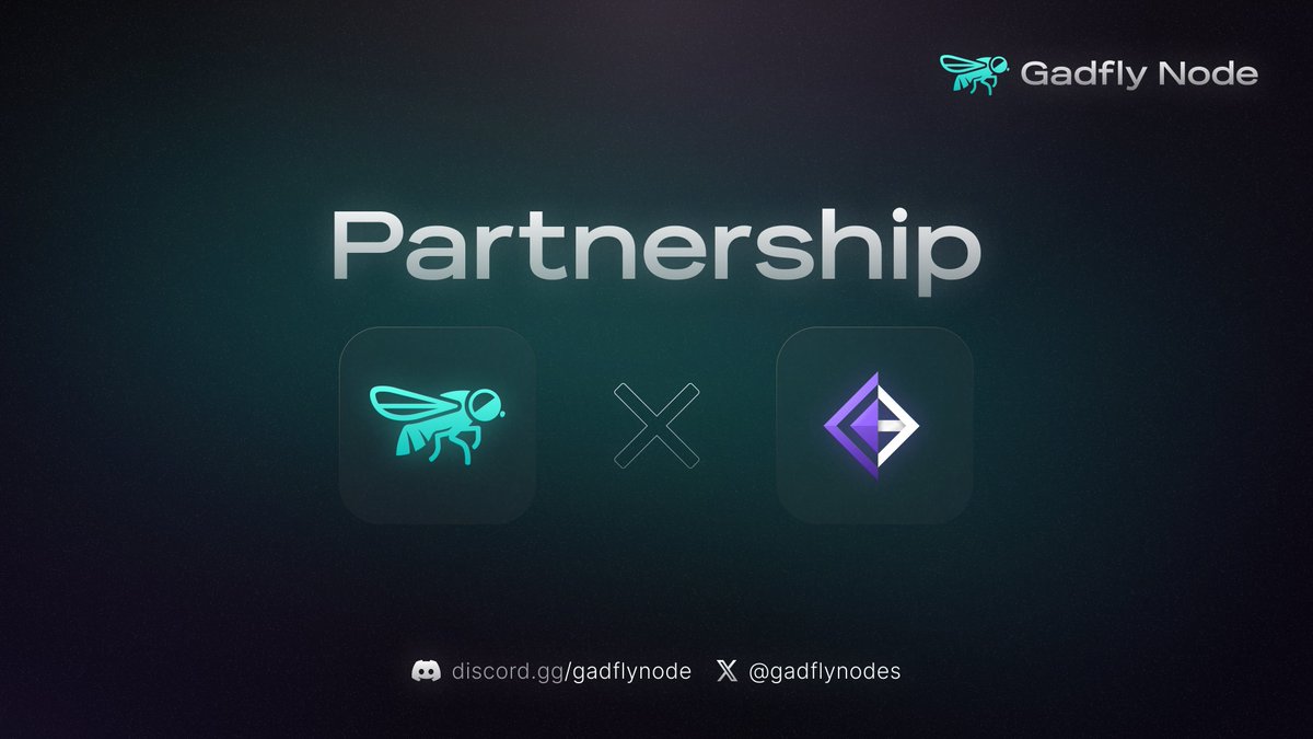Gadfly Node (@gadflynodes) on Twitter photo We’re excited to announce our partnership with <a href="/MinTechSOL/">MinTech</a> 
To celebrate, we're giving away:
- 3x weekly trials to <a href="/gadflynodes/">Gadfly Node</a> 
- 2x weekly trials to <a href="/MinTechSOL/">MinTech</a>
Follow, like, retweet and tag 3 frens to enter!🎉 We’re excited to announce our partnership with <a href="/MinTechSOL/">MinTech</a> 
To celebrate, we're giving away:
- 3x weekly trials to <a href="/gadflynodes/">Gadfly Node</a> 
- 2x weekly trials to <a href="/MinTechSOL/">MinTech</a>
Follow, like, retweet and tag 3 frens to enter!🎉