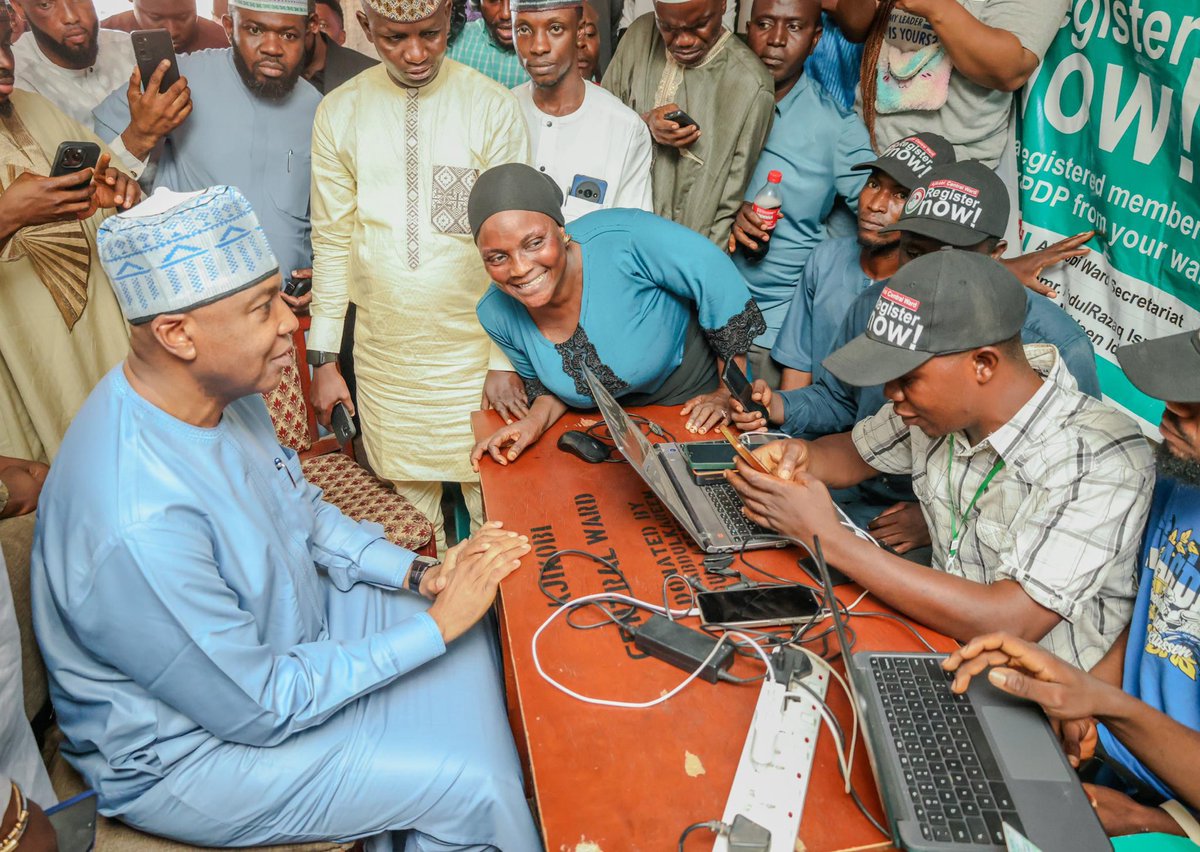 bukolasaraki's tweet photo. I’ve just completed my Kwara PDP registration at Ajikobi Central Ward. The process was smooth and took only a few minutes — quick, but meaningful. 

With the level of enthusiasm the registration has drawn over the past few weeks, it’s clear that many of us still care deeply about where our dear state is headed.

But we can’t shape important decisions from the sidelines. Participation is the first step.

So if you believe, as I and many others do, that Kwara’s best days are still ahead, take a moment to register with the Kwara PDP. It’s how you make your voice count and have a say in the future of our state.