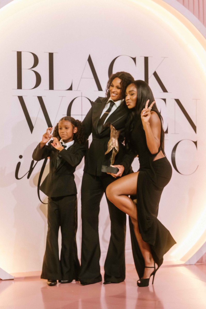 I am incredibly humbled and honored in this moment of receiving the Avant Garde award. It felt so sweet to be amongst so many women whom  have also inspired me! <a href="/ConnieOrland/">Connie Orland</a> congratulations on a beautiful night!
<a href="/Normani/">Normani</a> thanks for being there!
To all my beautiful Black Queens,