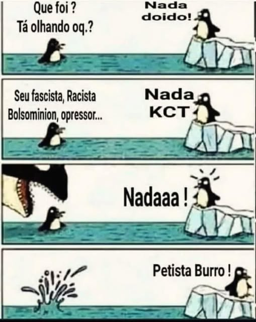 A gente fala. A gente avisa, mas nada..kkk