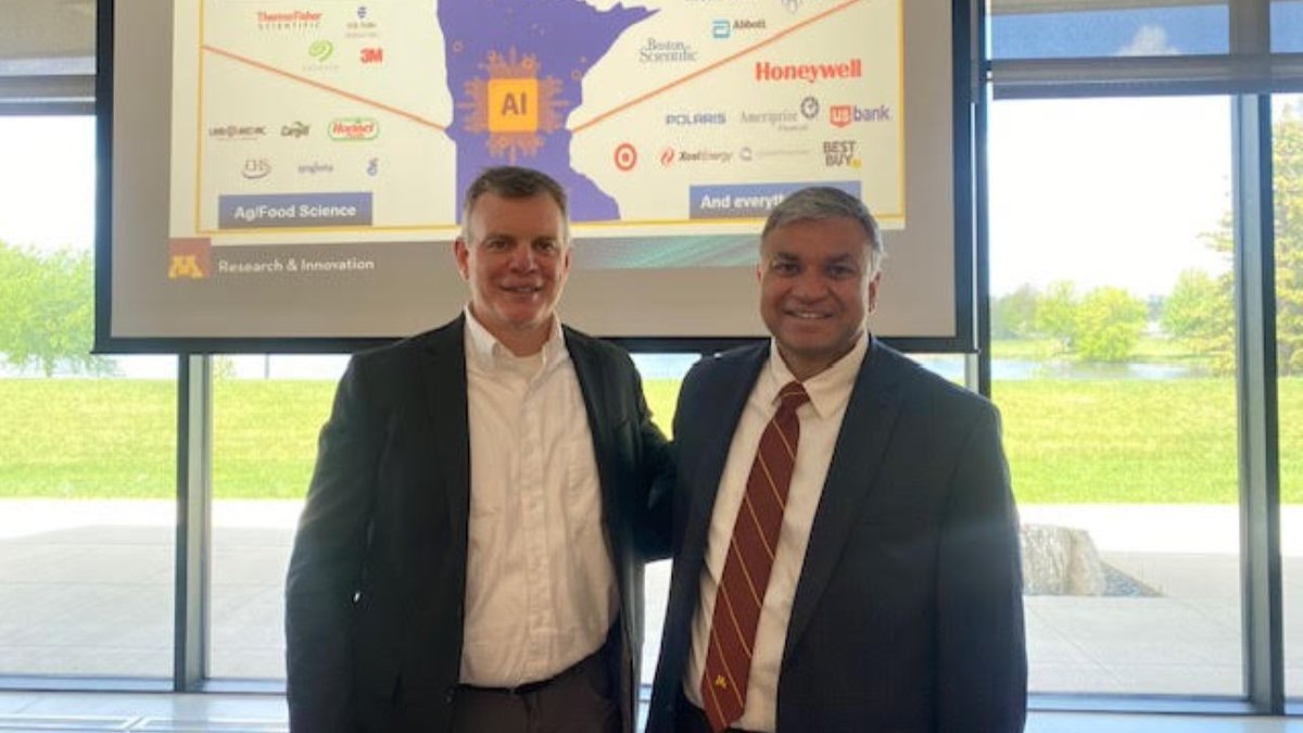 At the Development Corporation of Austin’s annual meeting, UMN VP for Research and Innovation Shashank Priya highlighted key regional initiatives that reflect the UMN's commitment to driving statewide impact through research, innovation, and collaboration. bit.ly/4kjfBYq