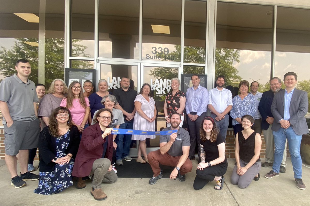 Our Land of Sky Regional Council team joins Chambers of Commerce in Western North Carolina to remind everyone WNC is open for business! #WNCOpenForBusiness #OpenAndReady #BePartOfOurComeback #TogetherWeAreMore #CarolinaCallingMeHome #WNCStrong