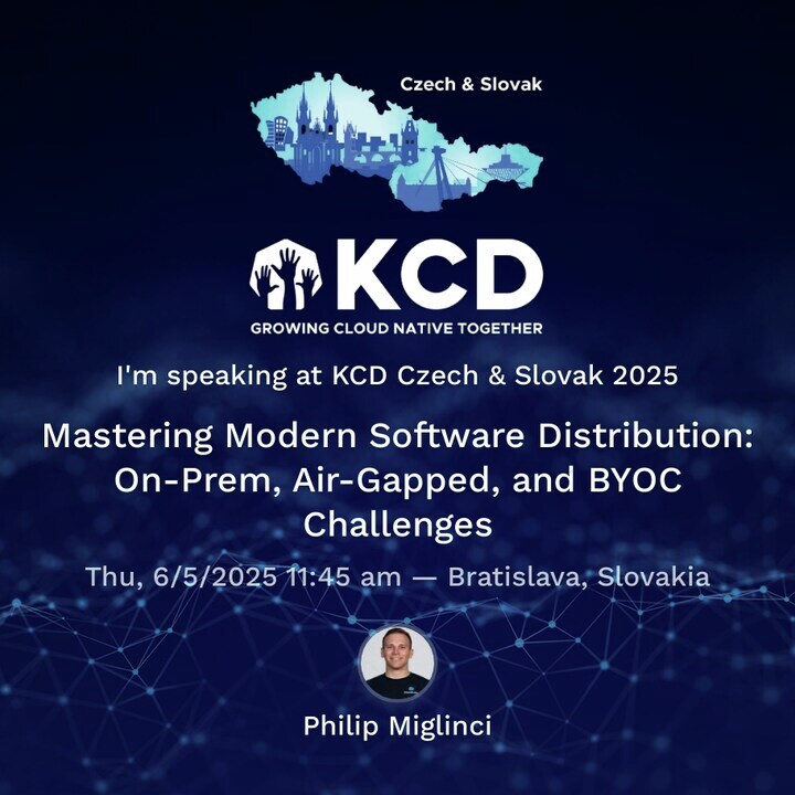 glasskube.dev (@glasskube) on Twitter photo Excited to talk about software distribution at <a href="/KCDCzechSlovak/">KCD Czech & Slovak</a>! <a href="/pmigat/">Philip Miglinci</a> will be on stage sharing insights on common challenges, packaging, and how to distribute software into complex environments. See you in Bratislava tomorrow! Excited to talk about software distribution at <a href="/KCDCzechSlovak/">KCD Czech & Slovak</a>! <a href="/pmigat/">Philip Miglinci</a> will be on stage sharing insights on common challenges, packaging, and how to distribute software into complex environments. See you in Bratislava tomorrow!