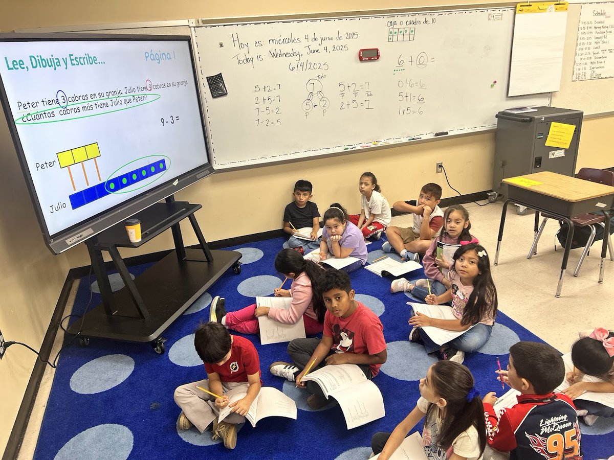 🎉 Day full of learning at Summer School! We sang, danced with numbers, practiced addition fluency, and used strategies to solve word problems. Let’s keep growing and learning together! 📷<a href="/AldineES_Summer/">Aldine ISD Elementary Summer Camp</a>
<a href="/AldineISD/">Aldine ISD</a> #CampSpence
#SummerWorldTour #MathFun #teacher